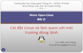 Lesson 2 - Install Linux & Command Line Environment