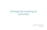 Estrategia de marketing de contenidos - agencia de viajes