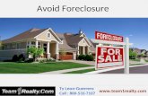 Avoid Foreclosure - Ty Leon Guerrero of Team1Realty serving Danville, Walnut Creek, Antioch, Pittsburg, Brentwood, Fairfield CA