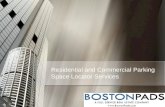 Revised   residential and commercial parking space locator services