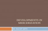 Developments in mercerization3