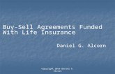 Buy Sell Agreements Funded with Life Insurance