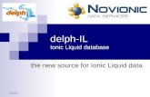 Ionic Liquids Database - Online, more compact !