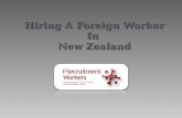 Hiring A Foreign Worker In New Zealand