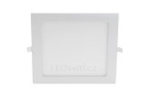 Bílý LED panel 120 x 120mm 6W teplá bílá 2700K