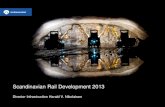 Scandinavian Rail Development 2013 - Harald Vaagaasar Nikolaisen