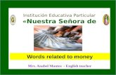 Words related to money