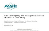 Risk contingency and management reserve