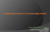 Augmented reality in your web proxy