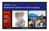 CIKM 2011 Social Computing Industry Invited Talk