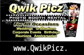 Qwik Picz Photo Booth - Michigan's Premier Photo Booth Rental Company