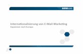 13.07.2012 PF Dialog- und E-Mail-Marketing, Internationalisierung von E-Mail-Marketing – Expansion nach Europa, Dirk Bellinghausen, SuperComm Data Marketing (im Verbund der Schober