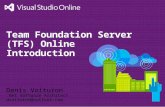 Introduction to Team Foundation Server (TFS) Online