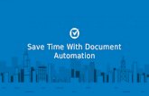 Save Time with Document Automation