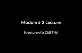 Module # 2 Civil Trial