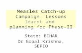 Bihar Measles review 2011