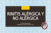 Rinitis alérgica y no alérgica