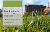 Reading Roots Urban Farm Proposal