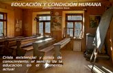Educación y condición humana