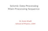 Seismic data processing 10