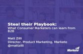 Steal their Playbook: What Consumer Marketers Can Learn from B2B