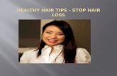 Hair Loss! Causes and Solutions