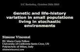 Vincenzi - Wildlife seminar series, UC Berkeley, October 2014