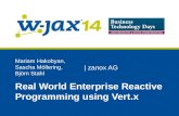 Real World Enterprise Reactive Programming using Vert.x