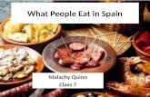 Spanish food presentation malachy
