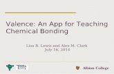 ICCE 2014: Valence - An App for Teaching Chemical Bonding