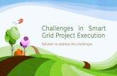 Challenges in smart grid project execution