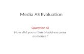 Media as evaluation q5