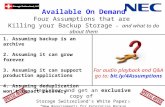 Four Assumptions Killing Backup Storage Webinar