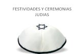 Festividades y ceremonias  judías