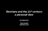 JP Rangaswami - Librarians and the 21st century: a personal view - Keynote Speaker LILAC 2013