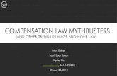 Compensation Law Mythbusters