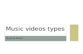 Music Video types