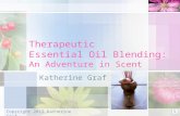 Therapeutic essential oil blending presentation slide show