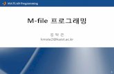 Lec 04. M-File Programming