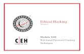 Ceh v5 module 13 web based password cracking techniques