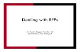 Dealing with RFPs