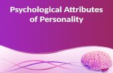 psychological attributes