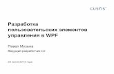 Разработка пользовательских элементов управления в WPF