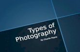 Types of Photography (Charlie)