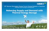 Christopher Greiner - Balancing Supply and Demand with Thermal Energy Storage