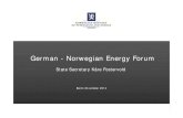 Kåre Fostervold - Perspectives on German-Norwegian Energy Cooperation
