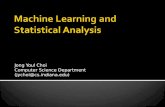 Machine Learning and Statistical Analysis