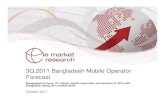3 Q11 Bangladesh Mobile Operator Forecast   Executive Summary