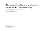 The role of software and online services in Time Banking by Iikka Lovio
