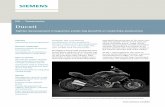 Caso de Sucesso Ducati - Siemens PLM